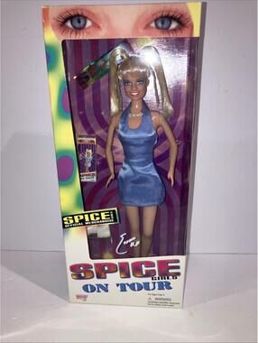 VINTAGE 1997 Spice Girls On Tour Emma Baby Spice Figure Galoob NEW SEALED IN BOX